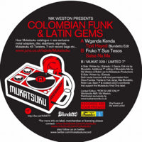 VA / NIK WESTON PRESENTS COLOMBIAN FUNK & LATIN GEMS (7inch)