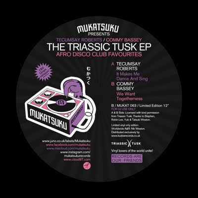 TECUMSAY ROBERTS  /  COMMY BASSEY / THE TRIASK TUSK EP (AFRO DISCO CLUB FAVOURITES)