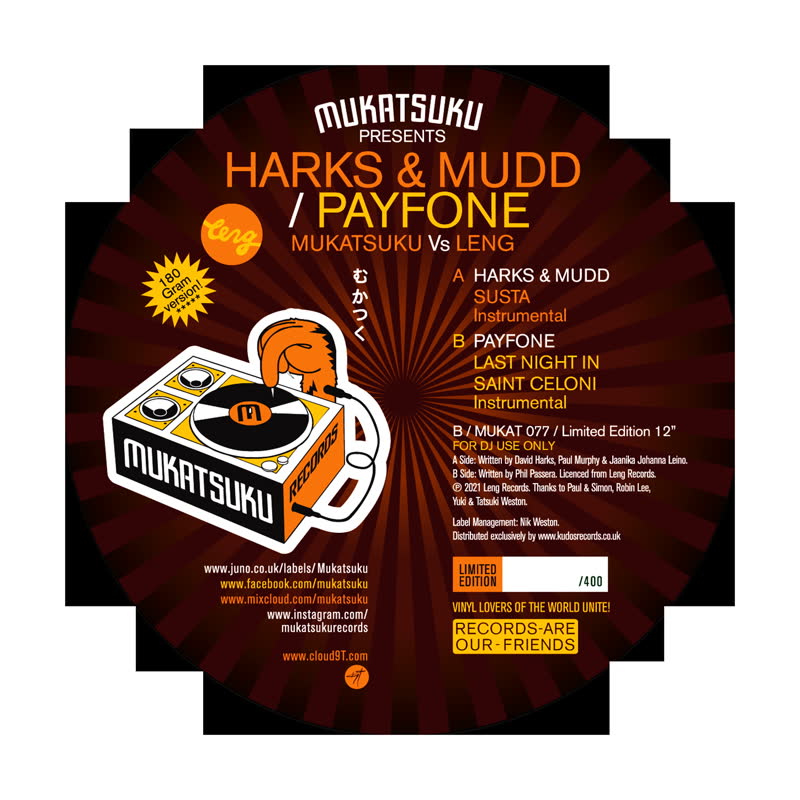 HARKS AND MUDD / MUKATSUKU vs LENG : THE BALEARIC EDITION