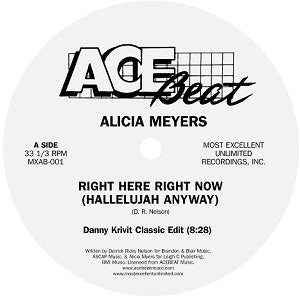 ALICIA MYERS / RIGHT HERE RIGHT NOW (HALLELUJAH ANYWAY)-DANNY KRIVIT EDIT