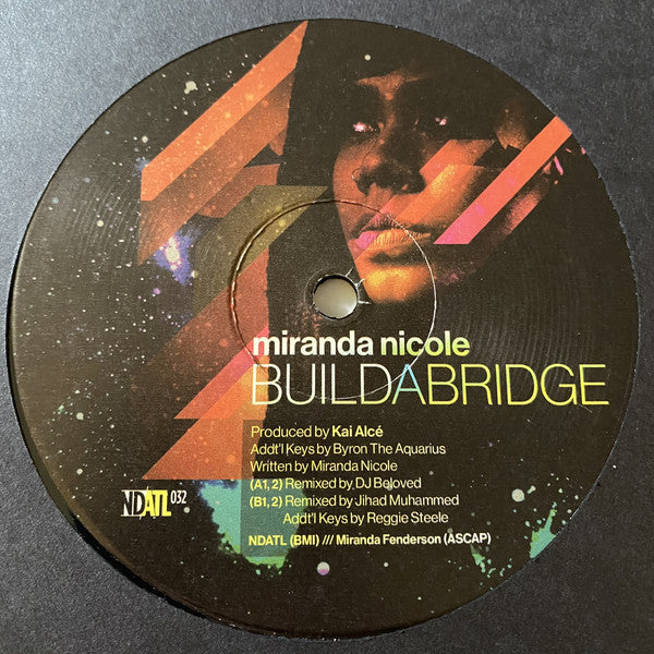 MIRANDA NICOLE / BUILD A BRIDGE - DJ BELOVED  /  JIHAD MUHAMMED REMIXES