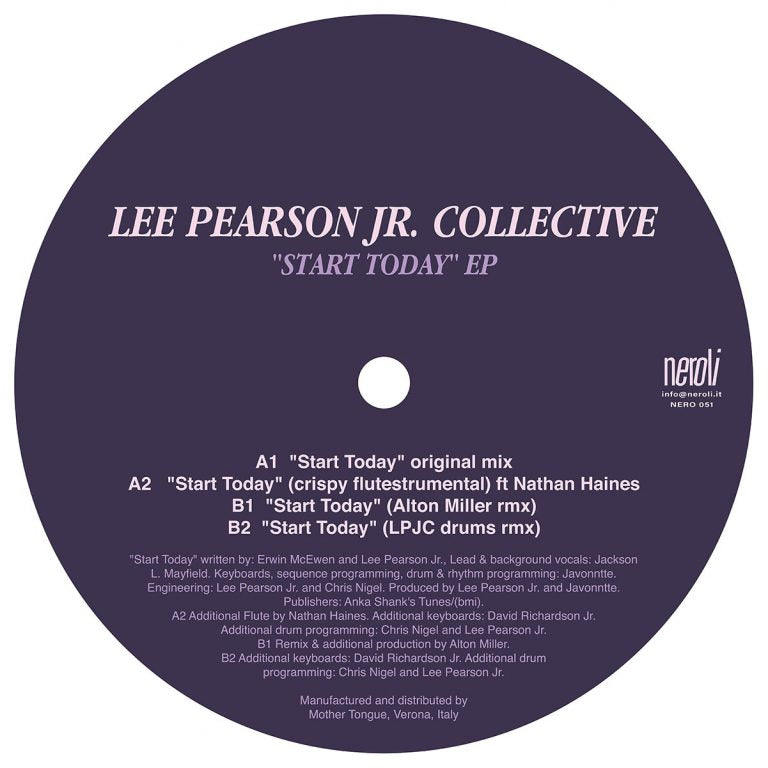 LEE PEARSON JR COLLECTIVE / START TODAY EP