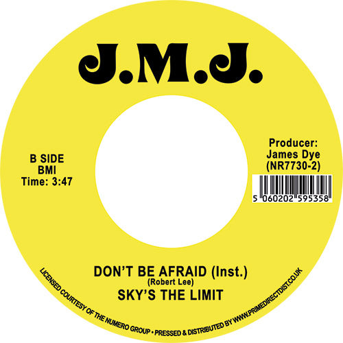 SKY'S THE LIMIT / DON'T BE AFRAID (7 inch) -RSD LIMITED-