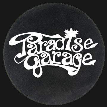 SLIPMATS / PARADISE GARAGE LOGO SLIPMATS(BLACK:PAIR)