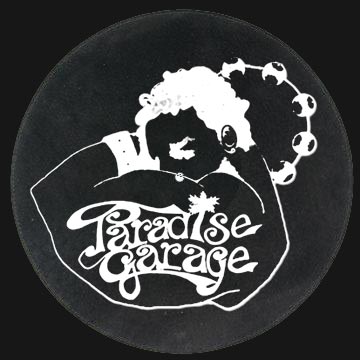 SLIPMATS / PARADISE GARAGE TAMBORINE SLIPMATS (BLACK:PAIR)