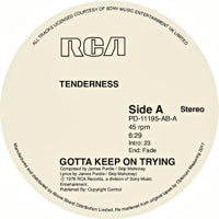 TENDERNESS / GOTTA KEEP ON TRYING