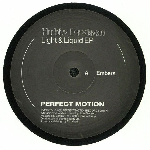 HUBIE DAVIDSON / LIGHT &amp; LIQUID EP