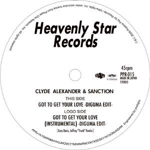 CLYDE ALEXANDER &amp; SANCTION / GOT TO GET YOUR LOVE (DIGUMA EDIT) (7 inch)