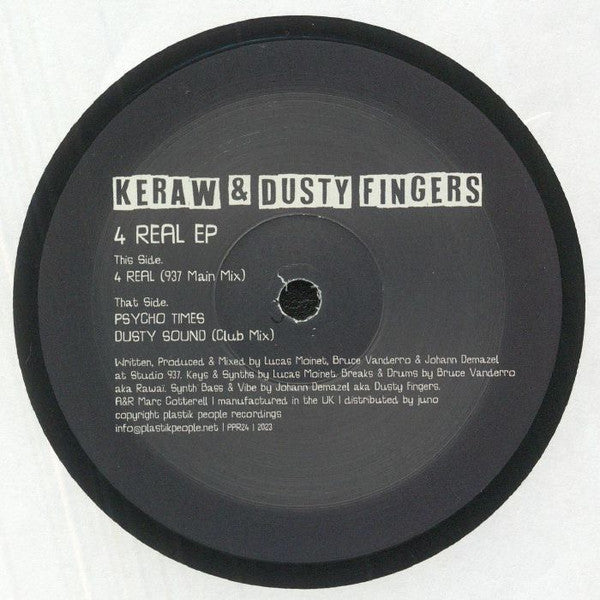 KERAW & DUSTY FINGERS / 4 REAL EP