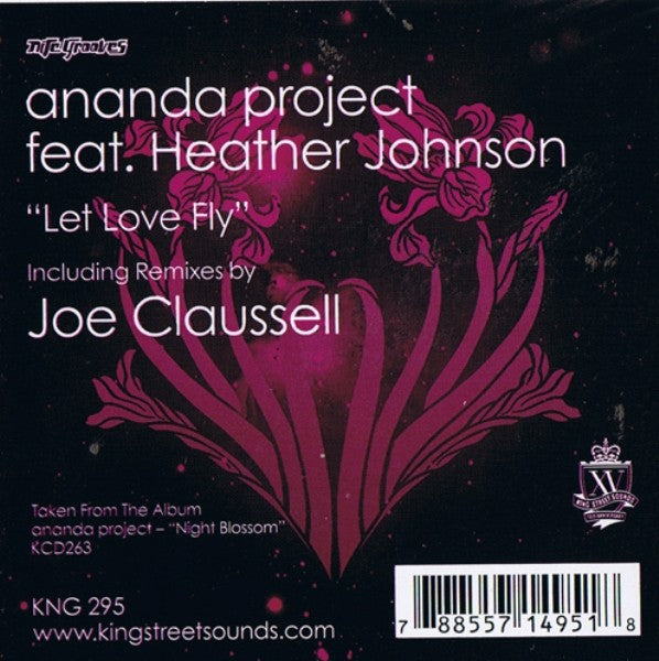 ANANDA PROJECT / LET LOVE FLY feat. HEATHER JOHNSON (JOE CLAUSSELL REMIXES) (USED