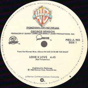 GEORGE BENSON / LOVE×LOVE  /  DINORAH, DINORAH (USED)