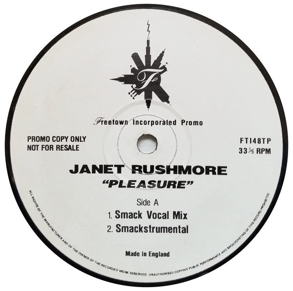 JANET RUSHMORE / PLEASURE (USED)