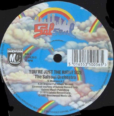 THE SALSOUL ORCHESTRA / YOU ARE JUST THE RIGHT SIZE  /  RUNAWAY (USED)