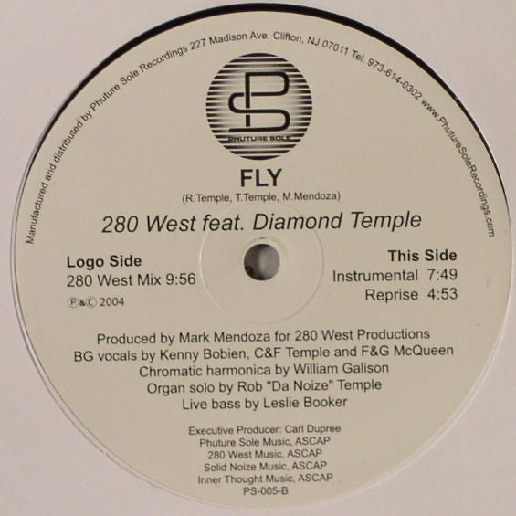 280 WEST feat.DIAMOND TEMPLE / FLY (USED)