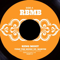 KING MOST / TURN THE MUSIC UP MARVIN (7 inch)