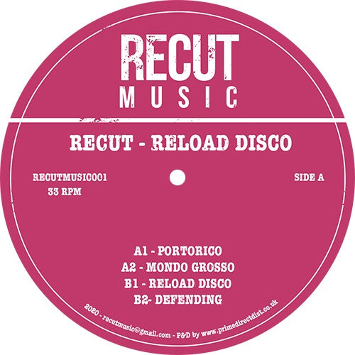 RECUT/RELOAD DISCO