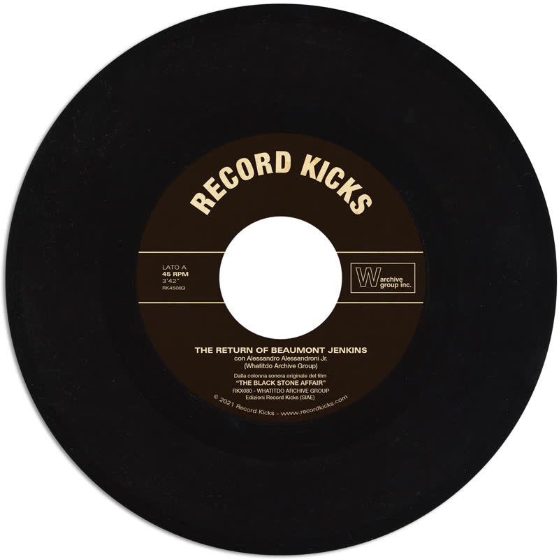 WHATITDO ARCHIVE GROUP / THE RETURN OF BEAUMONT JENKINS  /  LA PIETRA (7 inch)