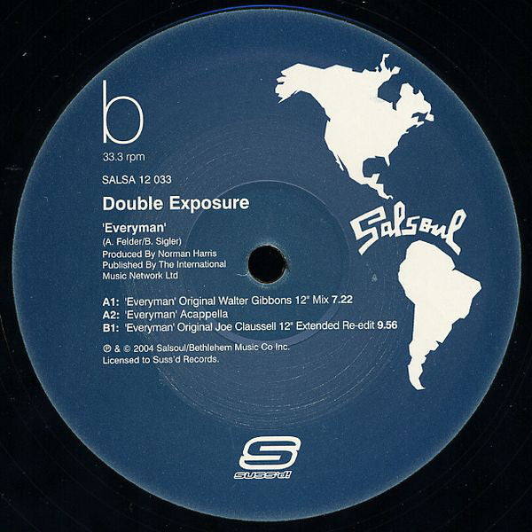 Double Exposure – Everyman (incl. Joe Claussell Edit)