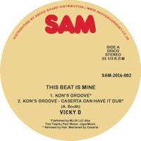 VICKY D / THIS BEAT IS MINE - KON'S GROOVE