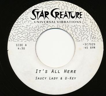 SAUCY LADY / IT'S ALL HERE (7 inch)