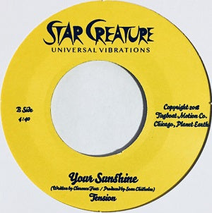 TENSION / CALL ME  /  YOUR SUNSHINE (7 inch)