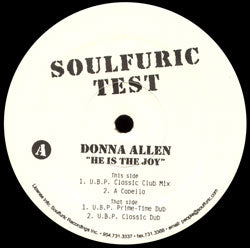 DONNA ALLEN / HE IS THE JOY - PROMO