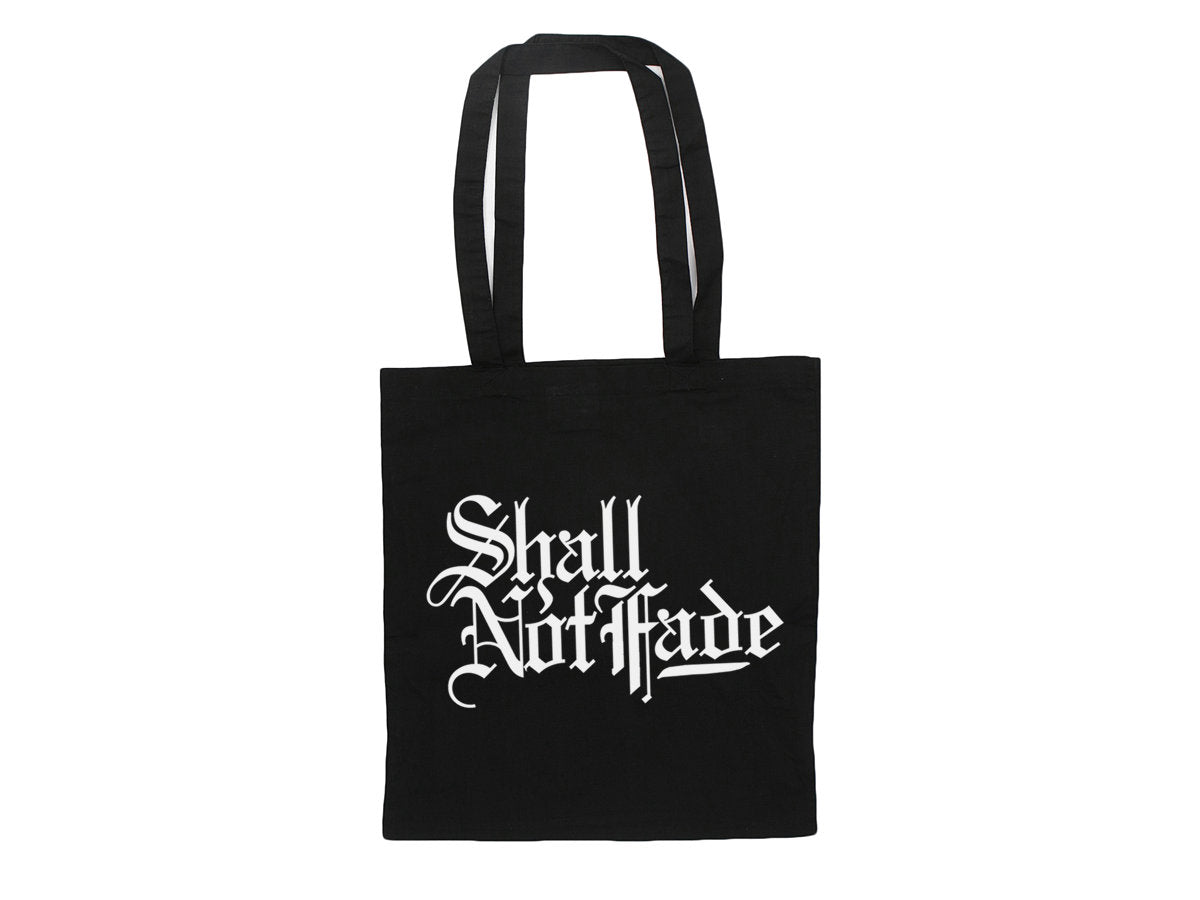 VA / SHALL NOT FADE TOTE BAG (BLACK)