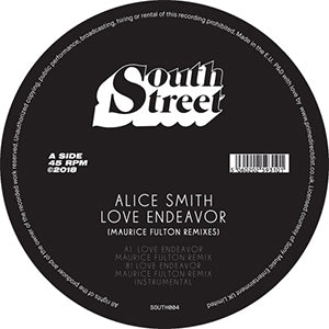 Alice Smith - Love Endeavor (Maurice Fulton Remixes)