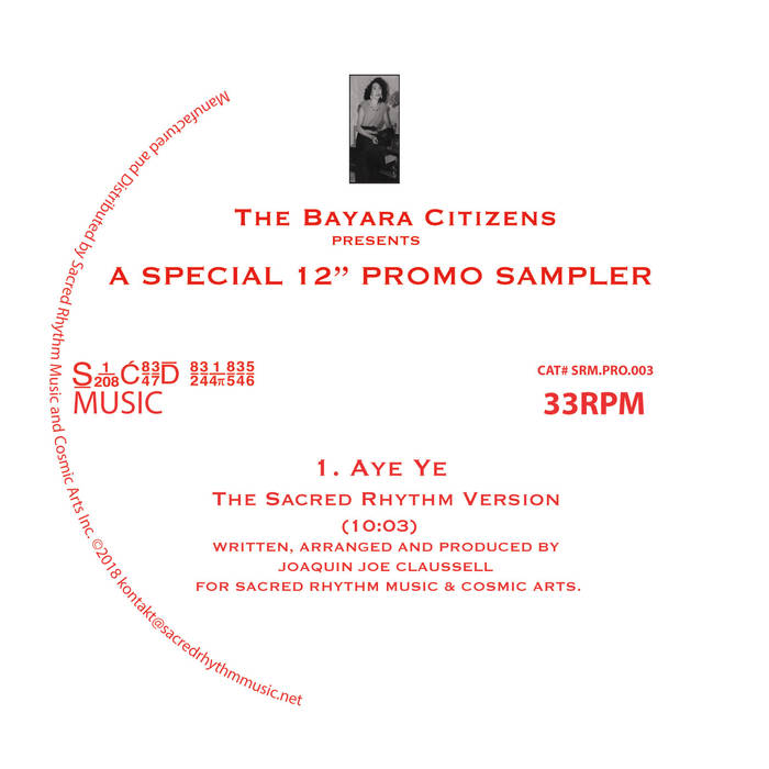 BAYARA CITIZENS(JOE CLAUSSELL etc) / A SPECIAL 12" PROMO SAMPLER