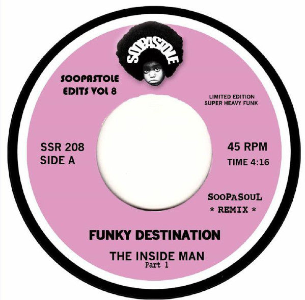 FUNKY DESTINATION / SOOPASTOLE EDITS VOL. 8 (7 inch)