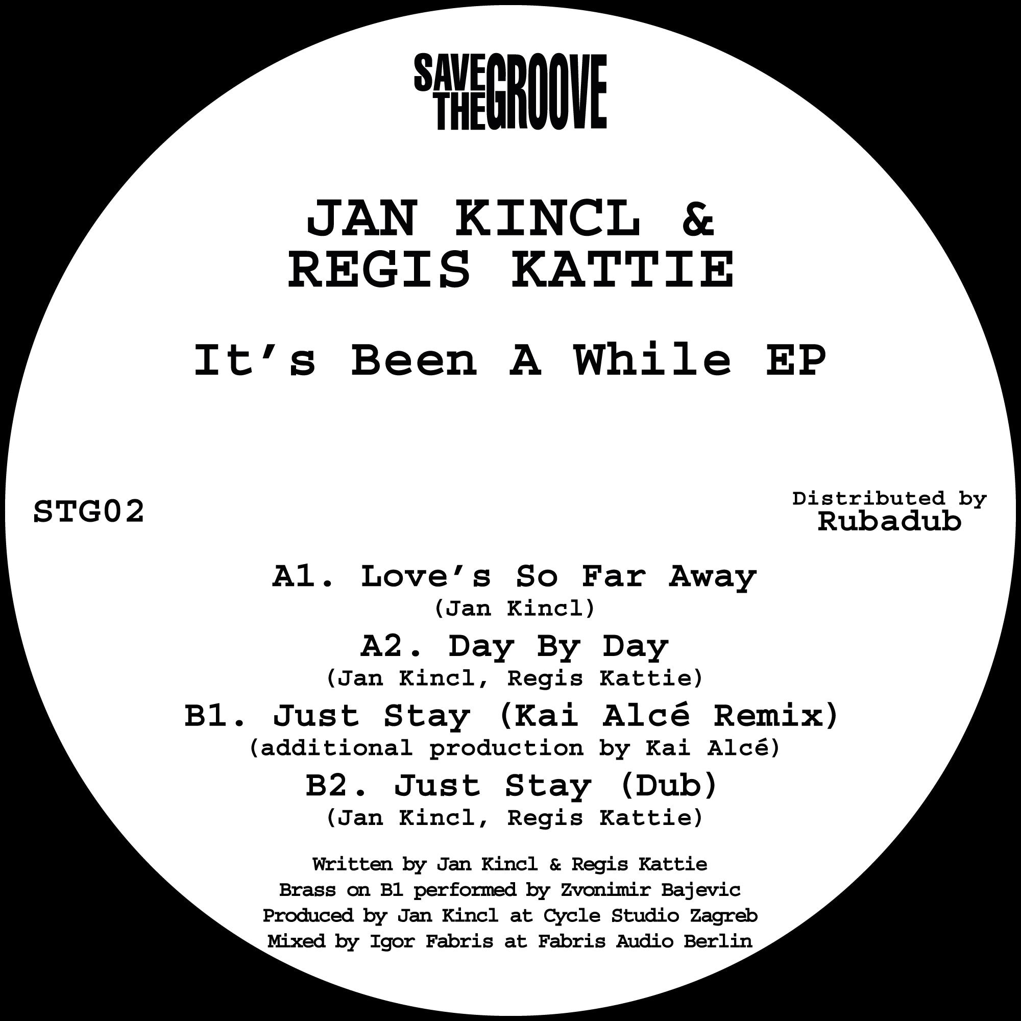 JAN KINCL &amp; REGIS KATTIE / IT'S BEEN A WHILE EP (inc. KAI ALCE REMIX)