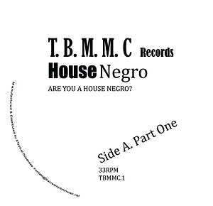 HOUSE NEGRO / ARE YOU HOUSE NEGRO ? (7 inch)