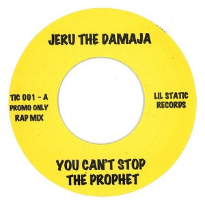 JERU THE DAMAJA / YOU CAN'T STOP THE PROPHET (7 inch)