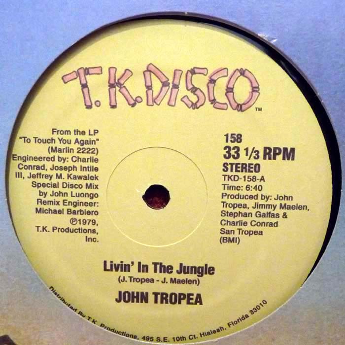 John Tropea / Johnny Harris – Livin' In The Jungle / Odyssey