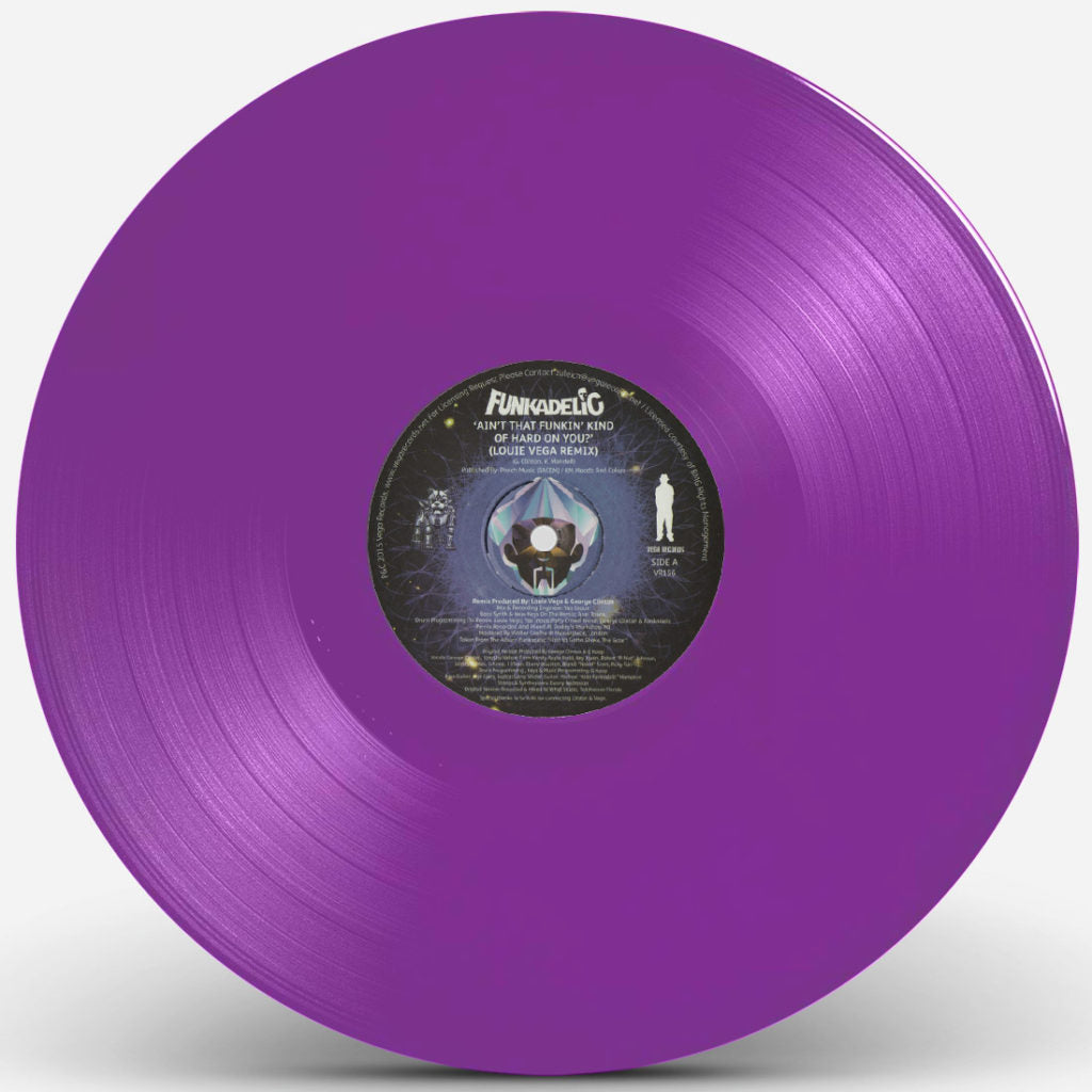 FUNKADELIC FEAT. LOUIE VEGA / AIN'T THAT FUNKIN' KIND OF HARD ON YOU? (PURPLE VINYL REPRESS)