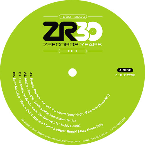 VA / JOEY NEGRO presents 30 YEARS OF Z RECORDS - EP1