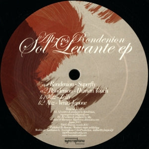 ALTZ &amp; RONDENION / SOL LEVANTE EP