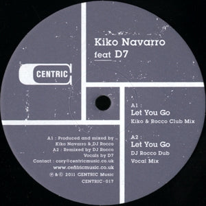 KIKO NAVARRO / LET YOU GO(feat.D7)