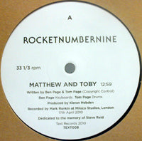 ROCKETNUMBERNINE / MATTHEW AND TOBY