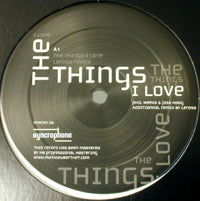 PHIL WEEKS &amp; JOSS MOOG / THE THINGS I LOVE