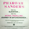 PHAROAH SANDERS / ELEVATION