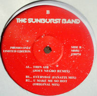 THE SUNBURST BAND / THIN AIR-JOEY NEGRO REMIX(PROMO)